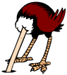 Ostrich clipart